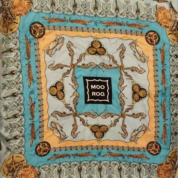 Moo Roo Accessories - Moo Roo Silk scarf